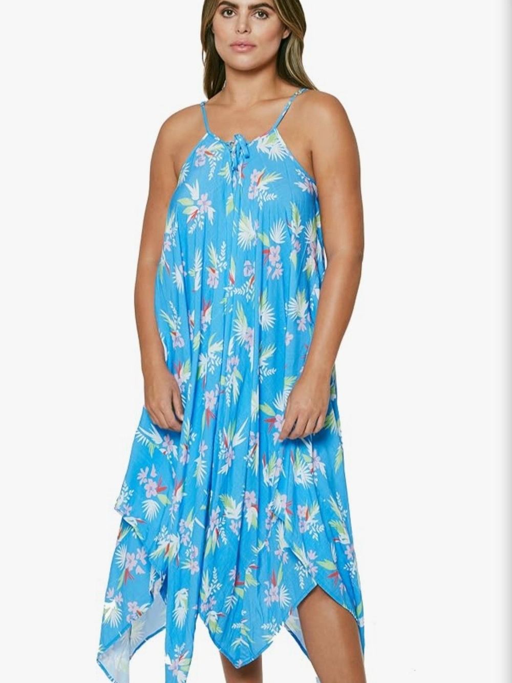 Jessica Simpson Batik Swim Suit Cover-Up